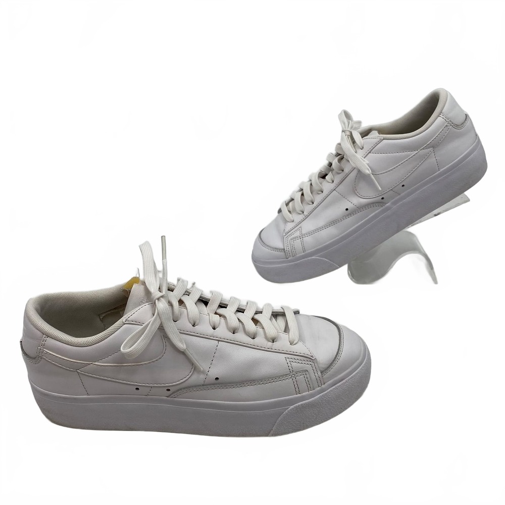 Nike White Blazer Low Platform Sneakers | Women’s US 10.5